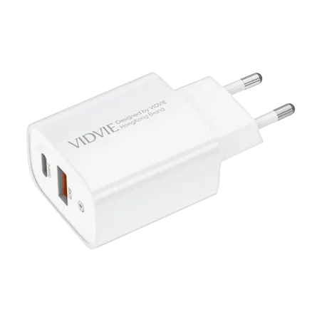 Ładowarka sieciowa USB typu A + USB typu C 20W 3A