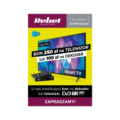 Plakat Kruger&Matz - Bon na TV i dekoder