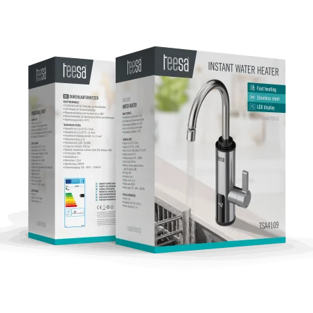 Przepływowy podgrzewacz wody - bateria kuchenna