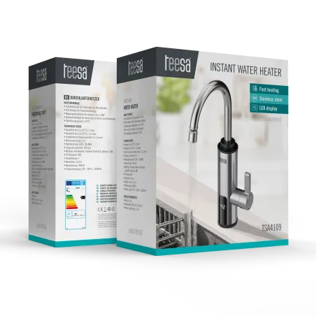 Przepływowy podgrzewacz wody - bateria kuchenna