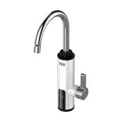 Przepływowy podgrzewacz wody - bateria kuchenna biała