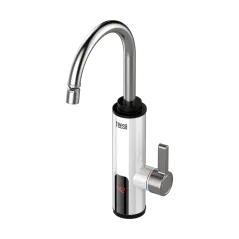 Przepływowy podgrzewacz wody - bateria kuchenna biała