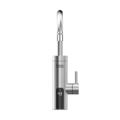 Przepływowy podgrzewacz wody - bateria kuchenna metalowa