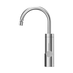 Przepływowy podgrzewacz wody - bateria kuchenna metalowa