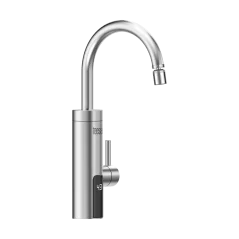 Przepływowy podgrzewacz wody - bateria kuchenna metalowa