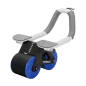 Przyrząd do ćwiczenia mięśni brzucha z timerem, AB roller Wheel AB-3 , kolor czarno-niebieski , REBEL ACTIVE