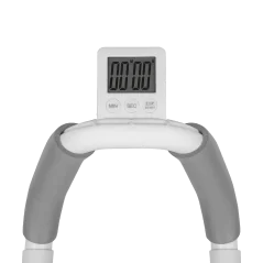 Przyrząd do ćwiczenia mięśni brzucha z timerem, AB roller Wheel AB-3 , kolor czarno-niebieski , REBEL ACTIVE