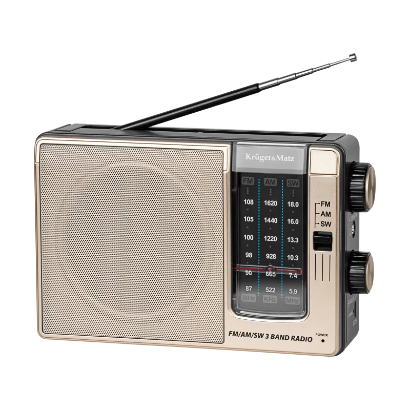 Radio przenośne analogowe Kruger&Matz model KM0830 Radio przenośne analogowe Kruger&Matz model KM0830