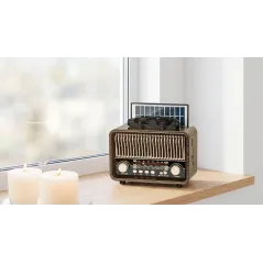 Radio przenośne analogowe solarne Kruger&Matz model KM0832