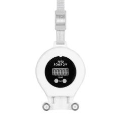 Smart Hula Hop odchudzające koło z licznikiem, wypustkami i obciążeniem 50cm, różowe, REBEL ACTIVE