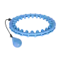 Smart Hula Hop odchudzające koło z wypustkami i obciążeniem 50cm, niebieskie, REBEL ACTIVE Smart Hula Hop odchudzające koło z wypustkami i obciążeniem 50cm, niebieskie, REBEL ACTIVE