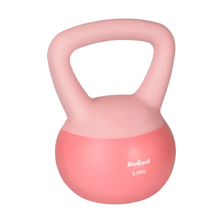 Soft Kettlebell miękki winylowy 2.5kg REBEL ACTIVE