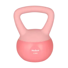 Soft Kettlebell miękki winylowy 2.5kg REBEL ACTIVE