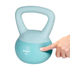 Soft Kettlebell miękki winylowy 4kg REBEL ACTIVE