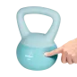 Soft Kettlebell miękki winylowy 4kg REBEL ACTIVE Soft Kettlebell miękki winylowy 4kg REBEL ACTIVE