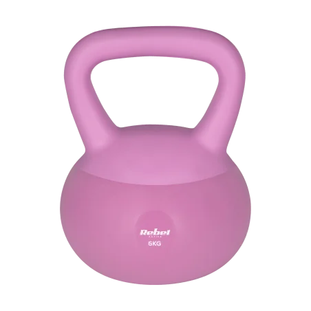 Soft Kettlebell miękki winylowy 6kg REBEL ACTIVE