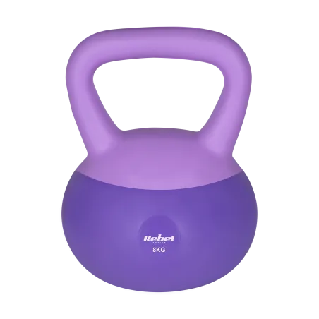 Soft Kettlebell miękki winylowy 8kg REBEL ACTIVE