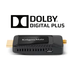 Tuner DVB-T2 HEVC H.265 mini na HDMI