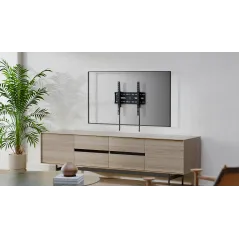 Uchwyt Basic do ściany 32-75 cali czarny LCD/KL-38