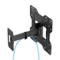 Uchwyt do ściany 23-43 cali czarny LPA41-221 (regulacja w pionie i w poziomie)