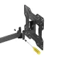 Uchwyt do ściany 23-43 cali czarny LPA41-221 (regulacja w pionie i w poziomie)