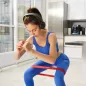 Zestaw gum do ćwiczeń TPE - Mini Band L, 2.3-18.2 kg, 5 gum, kolorowy, REBEL ACTIVE
