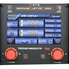 Spawarka Ideal TECNO MIG 337 PULSE SYNERGIC LCD 400V