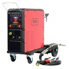 Spawarka Ideal TECNO MIG 337 PULSE SYNERGIC LCD wózek 400V
