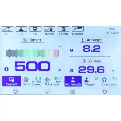 Spawarka Ideal EXPERT MIG 550W PULSE Pro7 LCD 400V, MIG/MAG 400V