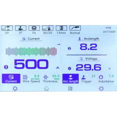 Spawarka Ideal EXPERT MIG 550W PULSE Pro7 LCD 400V, MIG/MAG 400V