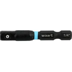 Adapter udarowy 1/4" hex na 1/4" kwadrat