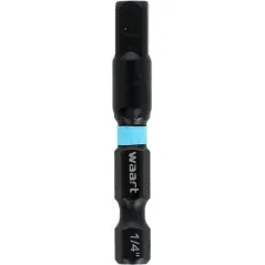 Adapter udarowy 1/4" hex na 1/4" kwadrat