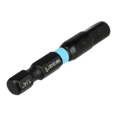 Adapter udarowy 1/4" hex na 1/4" kwadrat