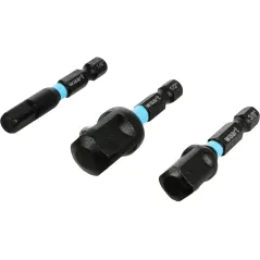 Zestaw adapterów udarowych 1/4",3/8",1/2"