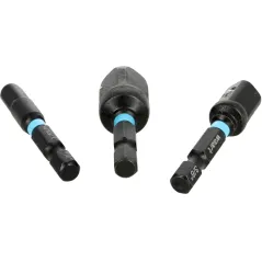 Zestaw adapterów udarowych 1/4",3/8",1/2"