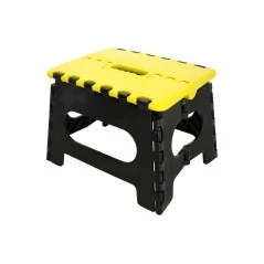 Stołek składany 150 kg, plastikowy, Drel, polski, B2B