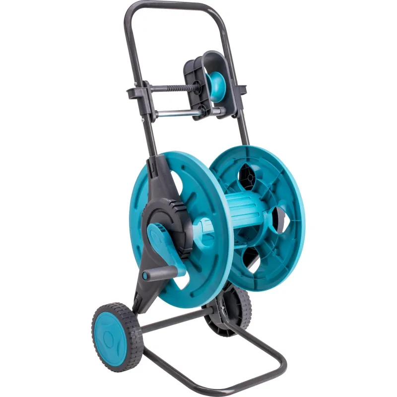 Wózek na wąż ogrodowy 40 m (1/2'), system zapobiegający skręcaniu