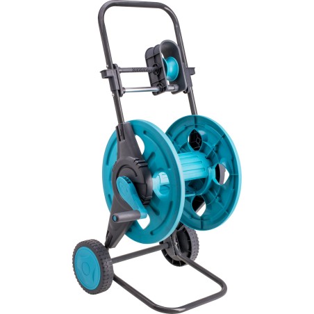 Wózek na wąż ogrodowy 40 m (1/2'), system zapobiegający skręcaniu