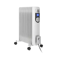 Grzejnik olejowy 2500W (11 żeberek) z wyświetlaczem LCD
