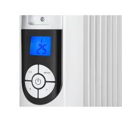 Grzejnik olejowy 2500W (11 żeberek) z wyświetlaczem LCD