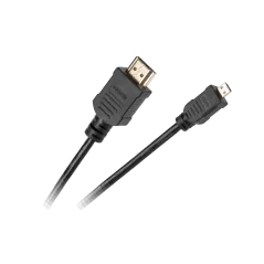 Kabel wtyk HDMI typ A - wtyk mikro HDMI typ D