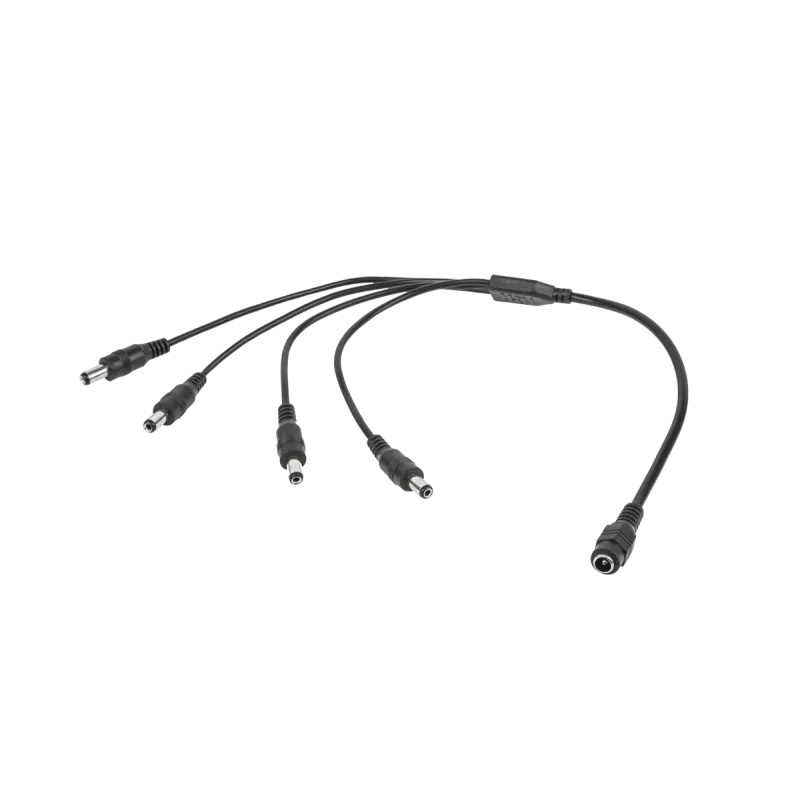 Kabel 1 x Gn.DC 2,1/5,5-4x wtyk DC 2,1/5,5 LX3321