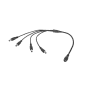 Kabel 1 x Gn.DC 2,1/5,5-4x wtyk DC 2,1/5,5 LX3321