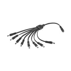 Kabel 1 x Gn.DC 2,1/5,5-8 x wtyk DC 2,1/5,5