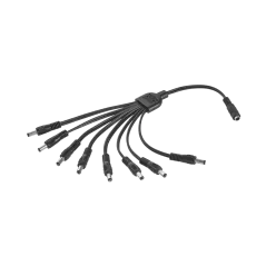 Kabel 1 x Gn.DC 2,1/5,5-8 x wtyk DC 2,1/5,5