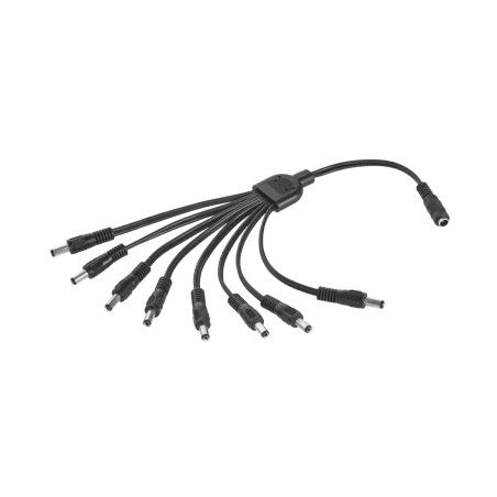 Kabel 1 x Gn.DC 2,1/5,5-8 x wtyk DC 2,1/5,5