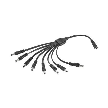 Kabel 1 x Gn.DC 2,1/5,5-8 x wtyk DC 2,1/5,5