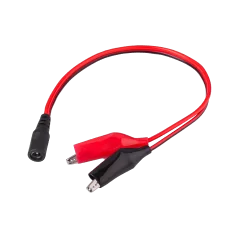Kabel 1 x Gn.DC 2,1/5,5-krokodylki 25cm