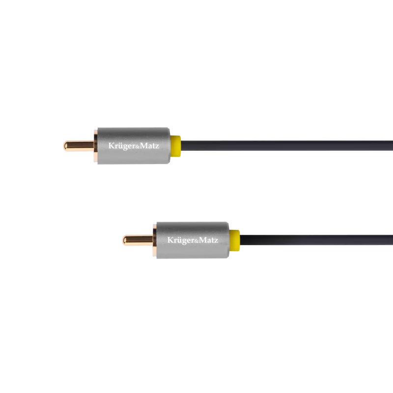 Kabel 1RCA-1RCA 0.5m Kruger&Matz Basic