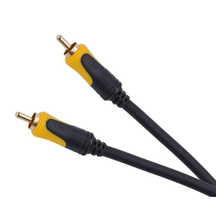 Kabel 1RCA-1RCA 0.5m coaxial Cabletech Basic Edition